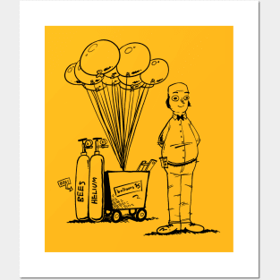 Balloon Man Posters and Art